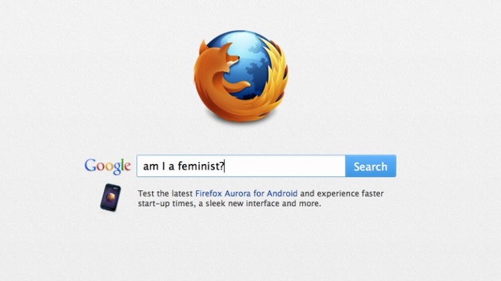 Asking Google: Am I a feminist? 